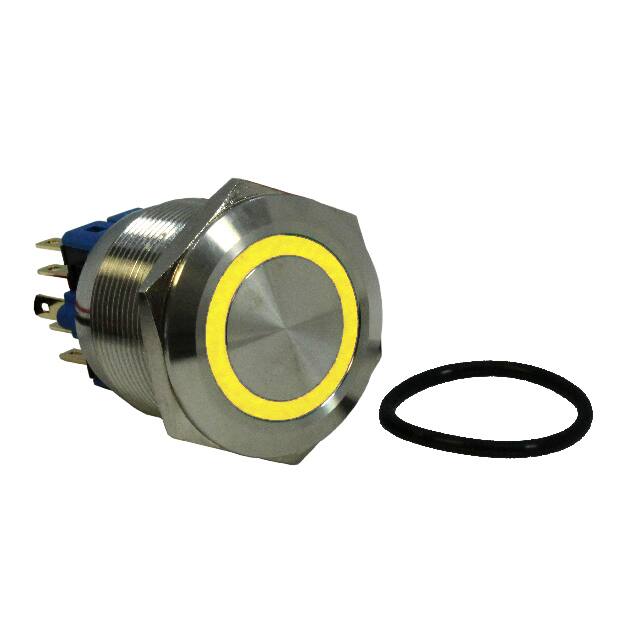 DH221NBSY12 SWITCH PB DPST-NO/NC 2A 125V