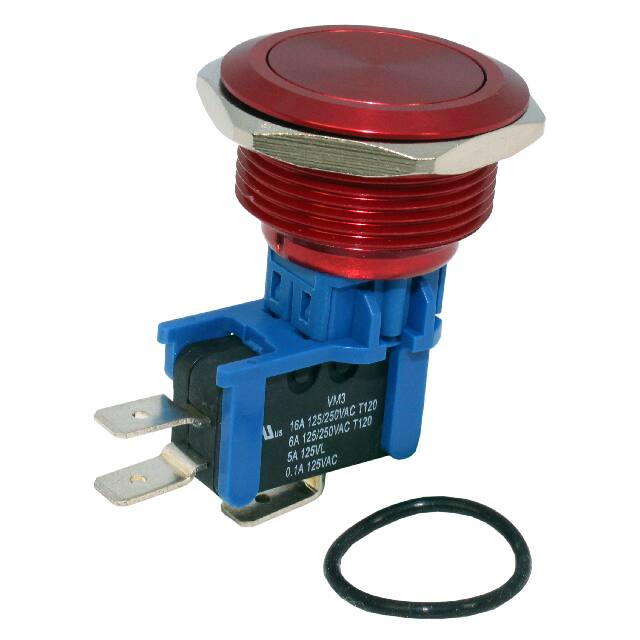 DHU301NARXZB SWITCH PB SPDT 16A 125V