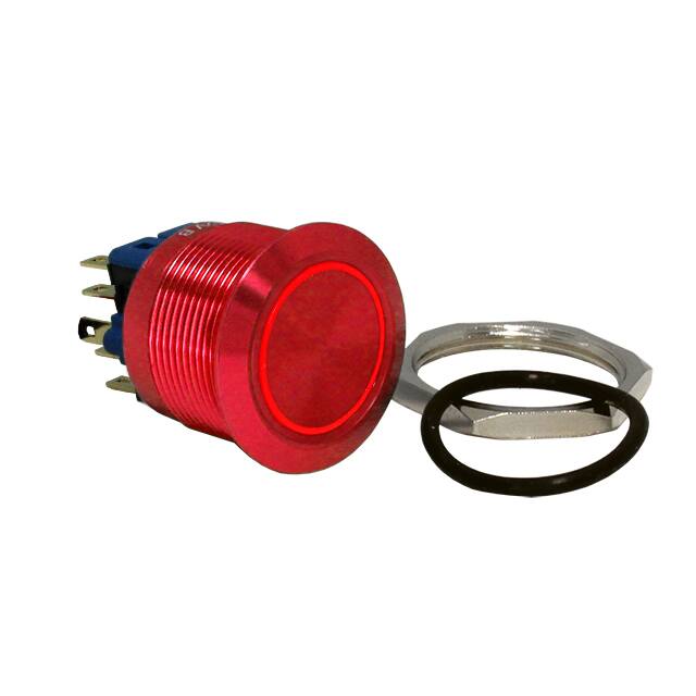 DH251LBRR12 SWITCH PB DPST-NO/NC 2A 125V