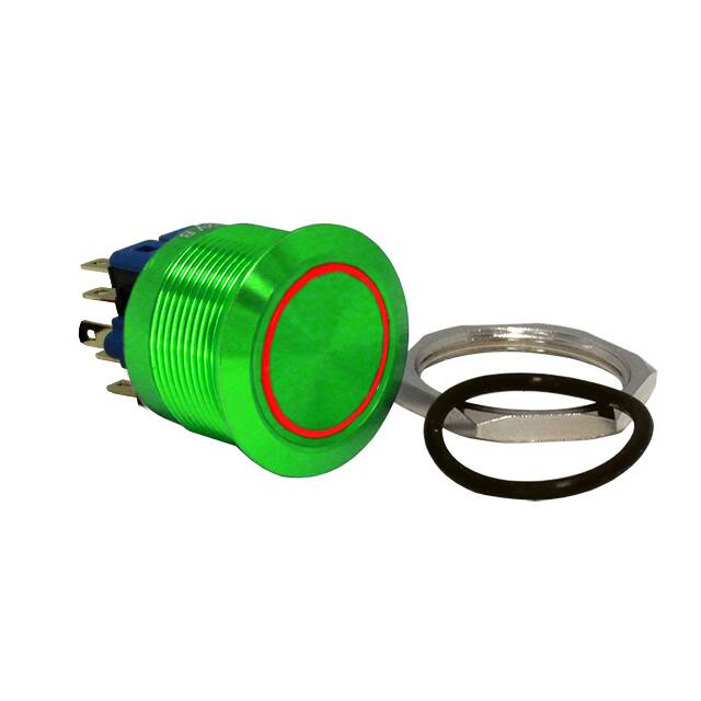 DH251LBGG12 SWITCH PB DPST-NO/NC 2A 125V