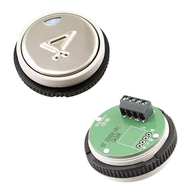 LPI3124R1XX1704 SWITCH PUSH SPST-NO 0.05A 24V