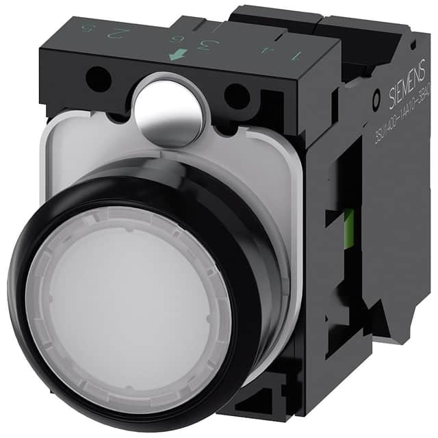 3SU11030AB603BA0 ILLUMINATED PUSHBUTTON, MOM, WHT