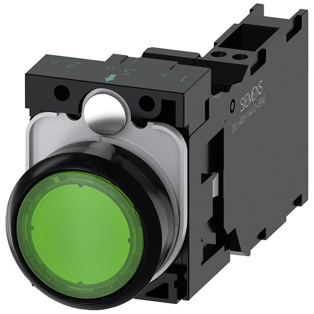 A6X30142052 ILLUMINATED PUSHBUTTON. GREEN
