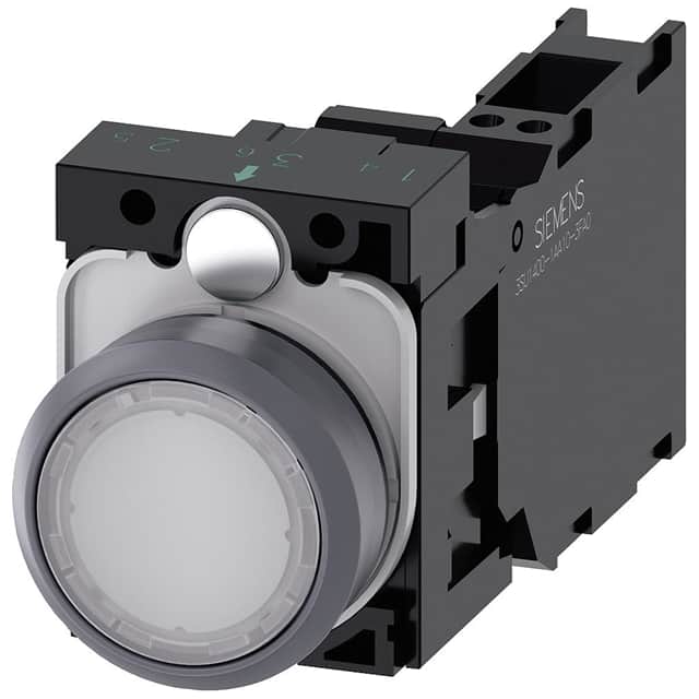 3SU11320AB603FA0 ILLUMINATED PUSHBUTTON. WHITE