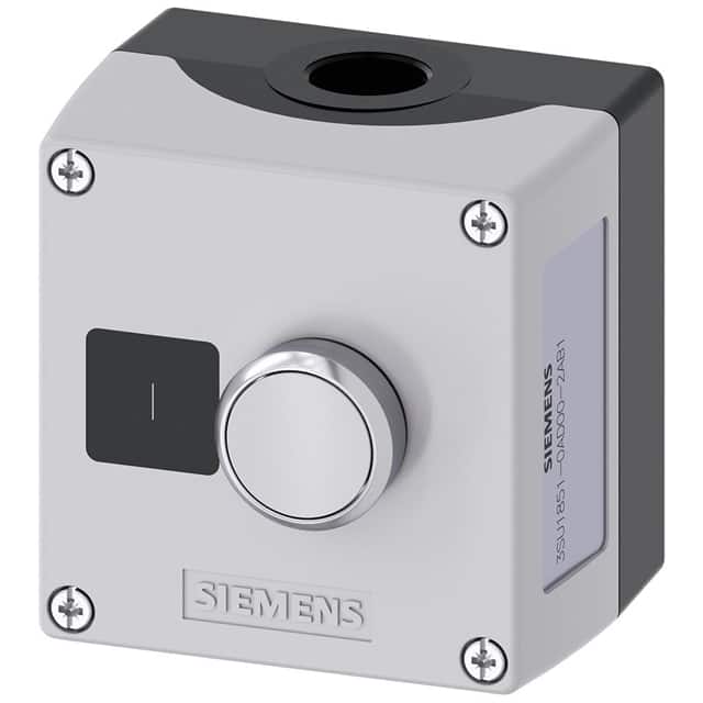 3SU18510AD002AB1 ENC METAL, PUSHBUTTON, MOM, WHIT
