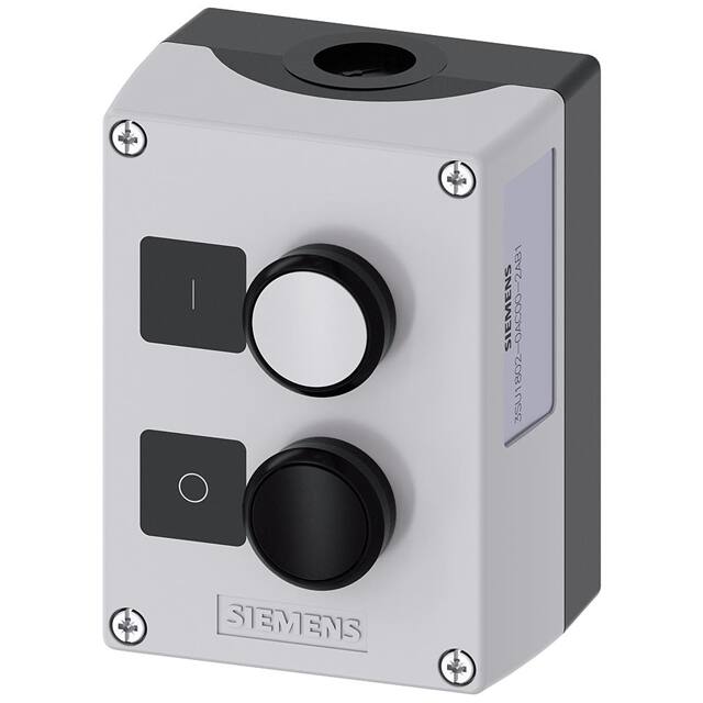 3SU18020AC002AB1 ENC PLASTIC, 2-PUSHBUTTONS, WHIT
