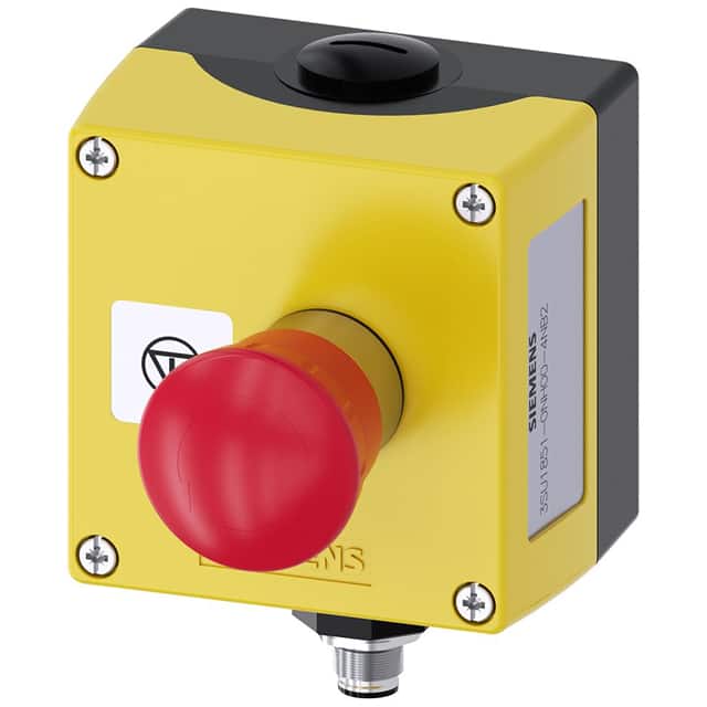 3SU18510NH004NB2 MET. ENCL./PUSHB. BL PL.1NO.M12-