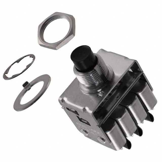 704PB1 SWITCH PUSH 4XSPDT 5A 115V