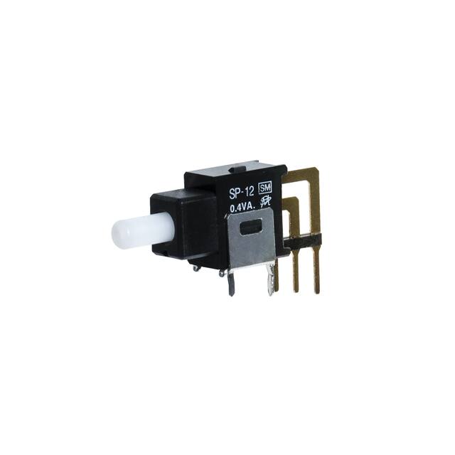 SP-12SV PUSH BUTTON SWITCH, SPDT, RIGHT