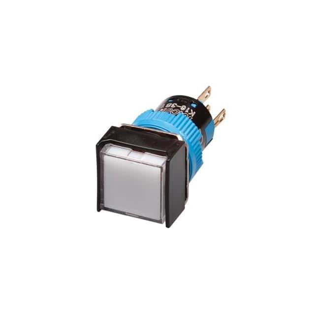 K16-321-W 16MM SWITCH PUSH SQR SPDT WHITE