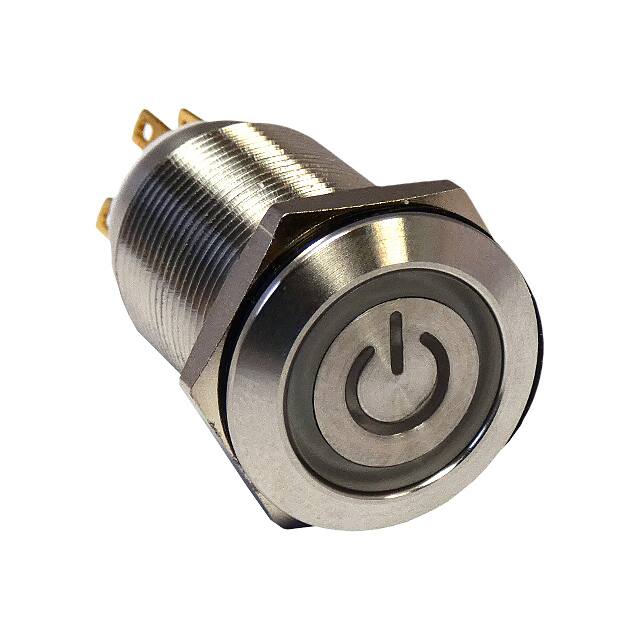 SW19STL323 SWITCH PB SOLDER TAG ALT ACT PWR