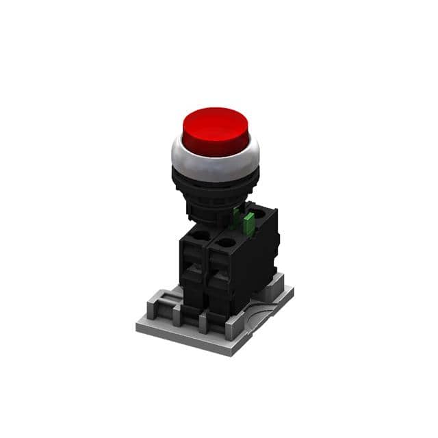 M22XP-MSB01-E30-R EXT PB-MOM-1B-LED-RED