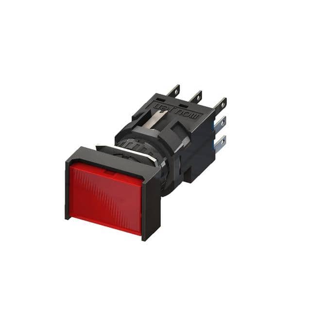 M6P-CMS2-12ER PB-MOM-DPDT-12VDC-RED