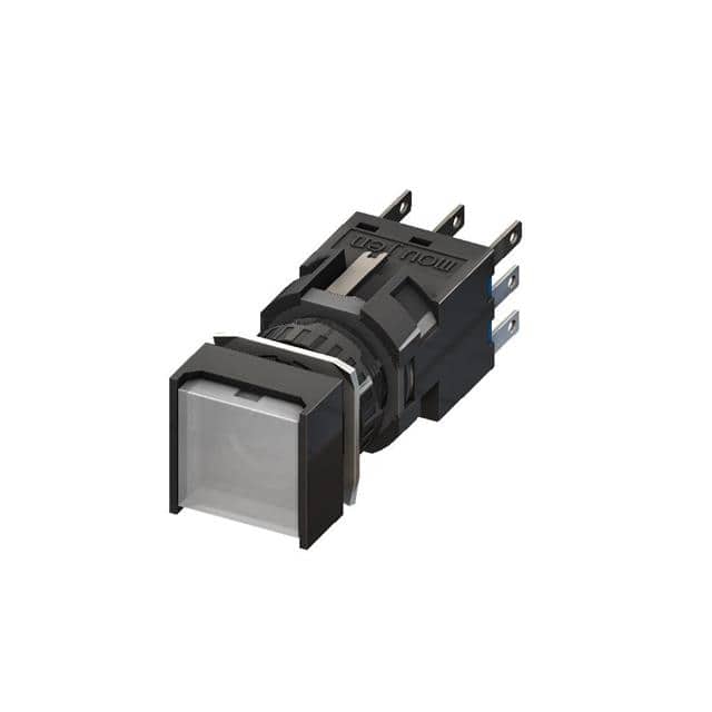 M6P-BAS1-06EW PB-ALT-SPDT-6VDC-WHITE