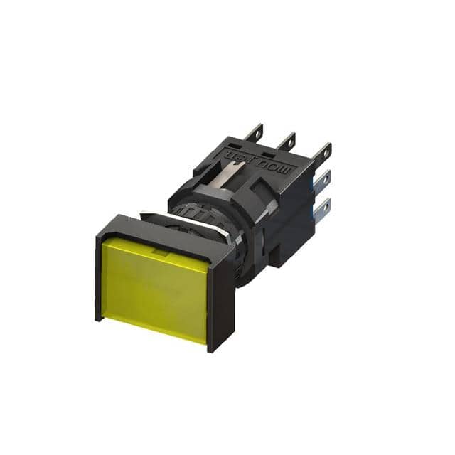 M6P-CMS2-110Y PB-MOM-DPDT-110VAC-YELLOW