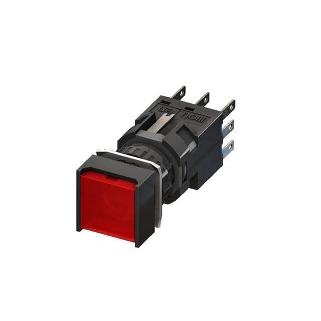 M6P-BAS1-06ER PB-ALT-SPDT-6VDC-RED