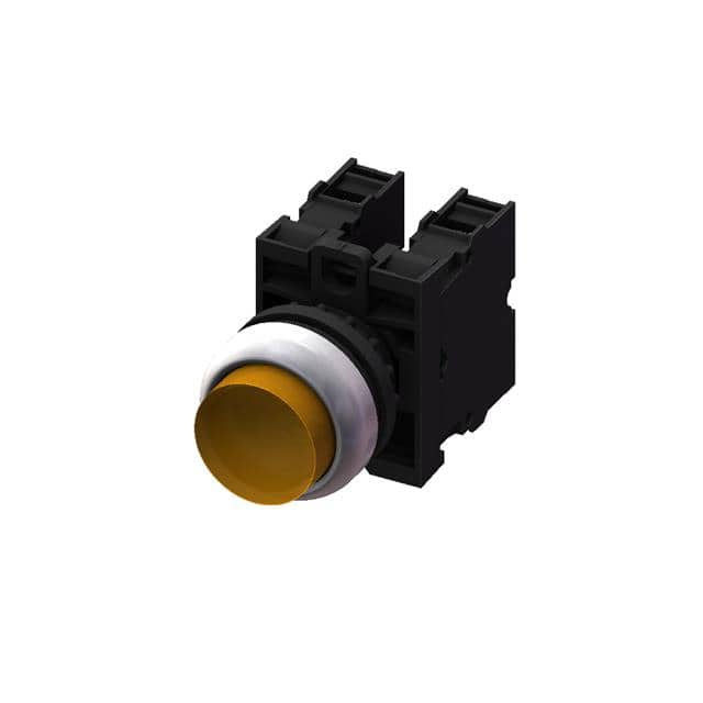 M22XP-MSF02-Y EXT PB-MOM-2B-YELLOW