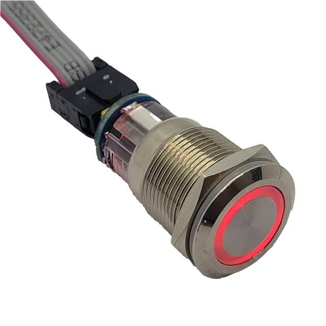 LSVR-19-G 19mm Van Res, debounce, Gn PB Sw