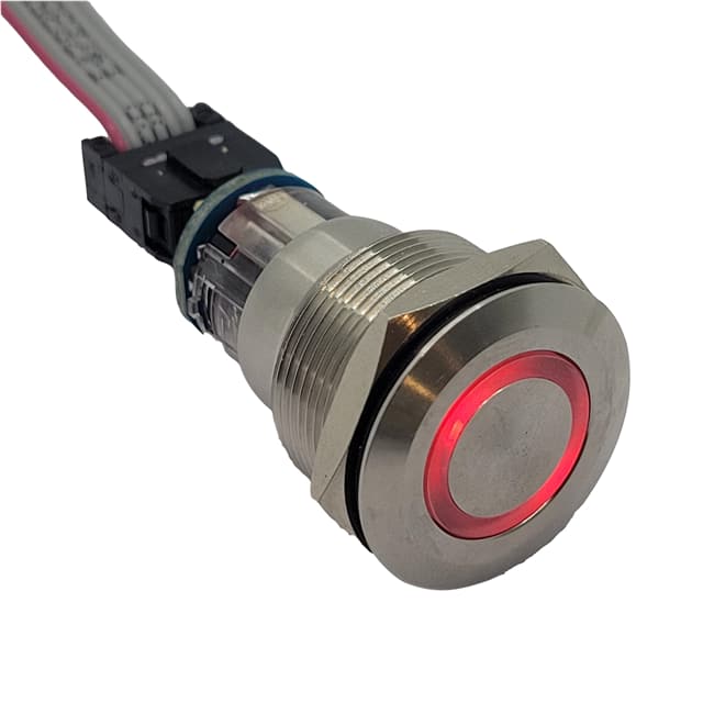 LSVR-22-G 22mm Van Res, debounce, Gn PB Sw