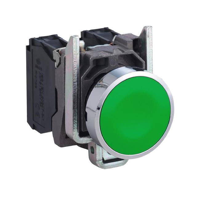 XB4BA35 HARMONY XB4, PUSH BUTTON, METAL,