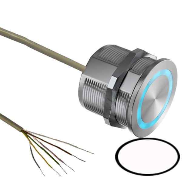SBR11ABC8121N SWI NO ILLUM12V RGB 22MM ALUM SI