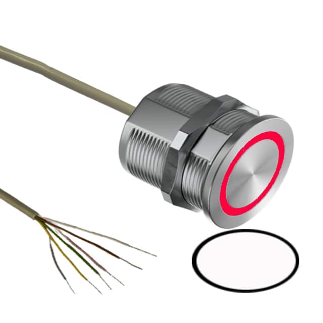 SBR11ABC8241N SWI NO ILLUM24V RGB 22MM ALUM SI