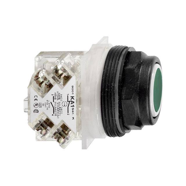 9001SKR1GH5 PUSHBUTTON 600VAC 10AMP 30MM SK