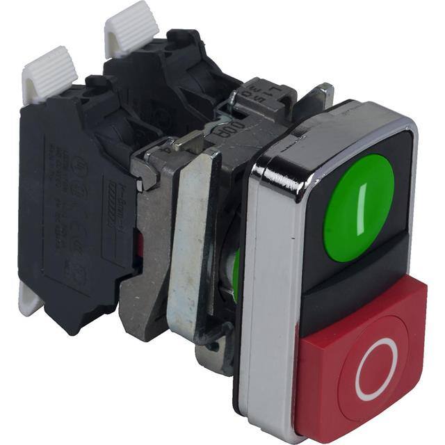 XB4BL734155 DOUBLE HEADED PUSH BUTTON, HARMO