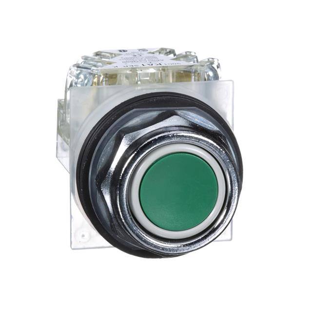 9001KR1GH13 30MM PUSH BUTTON, TYPE K, PUSH B