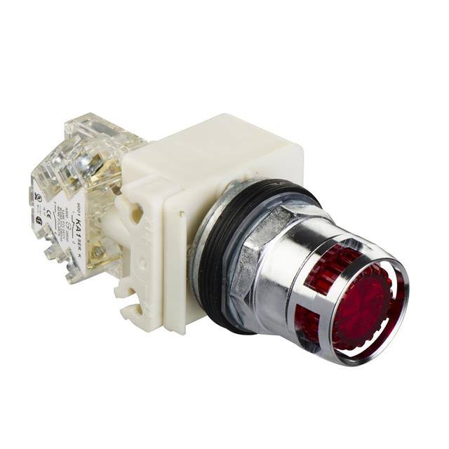 9001K3L35RH13 PUSHBUTTON 600VAC 10A 30MM TYPE