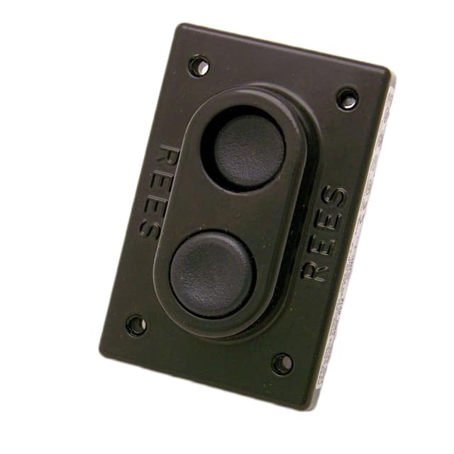 00580-001 1" DOUBLE PLNGER SWITCH BLK/BLK