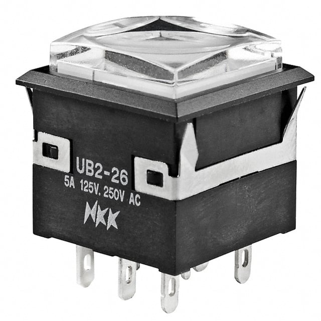 UB226KKW01CF-1JB SWITCH PUSHBUTTON DPDT 5A 125V