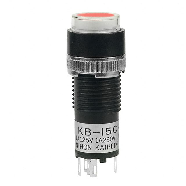 KB15CKW01-5C12-JC SWITCH PUSHBUTTON SPDT 1A 125V