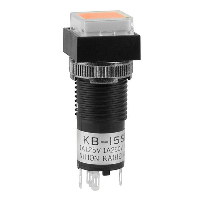 KB15SKW01-5D24-JD SWITCH PUSHBUTTON SPDT 1A 125V