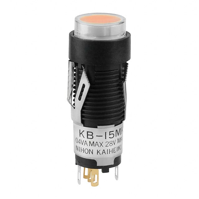 KB15MKG01-5D05-JD SWITCH PUSH SPDT 0.4VA 28V