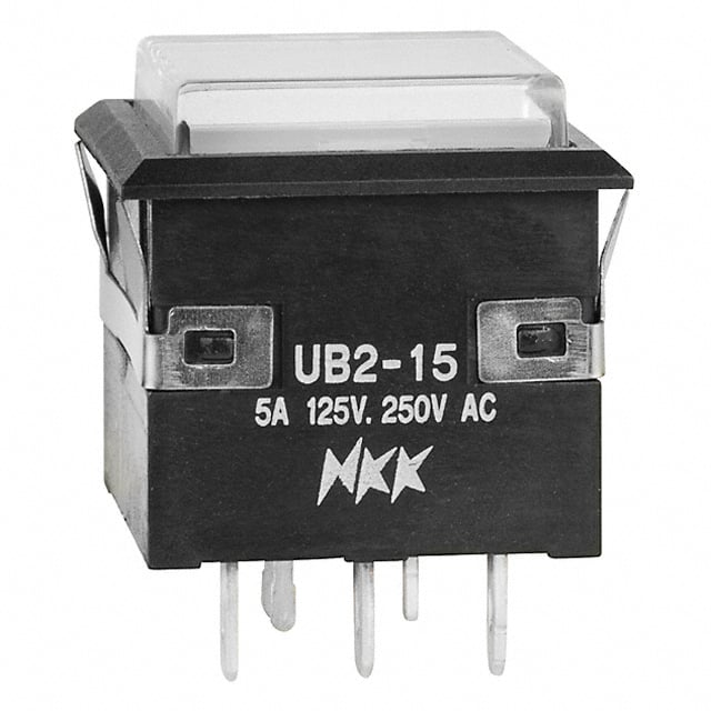 UB215KKW01CF-3JB SWITCH PUSHBUTTON SPDT 5A 125V