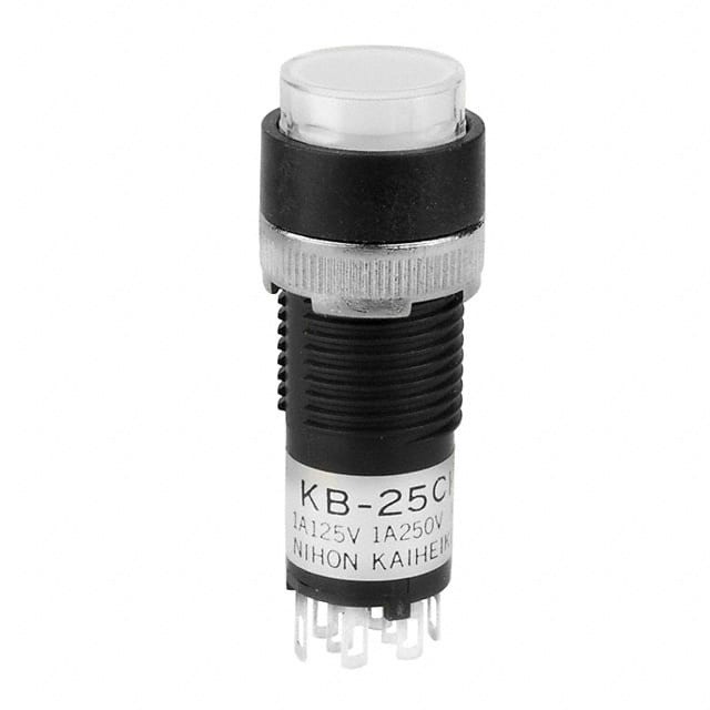 KB25CKW01-6G-JB SWITCH PUSHBUTTON DPDT 1A 125V
