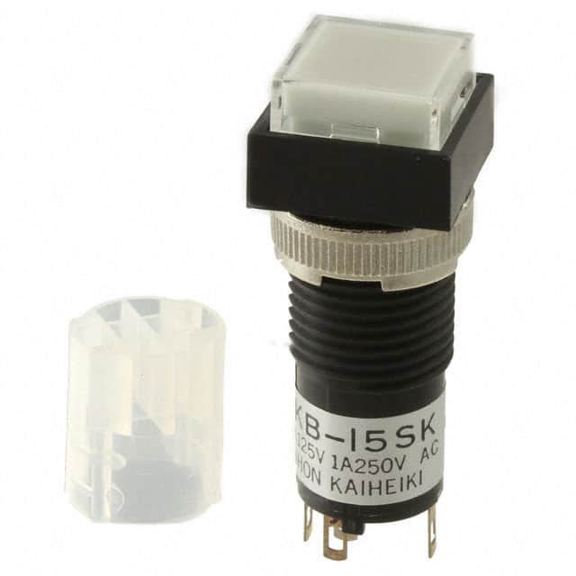 KB15SKW01-5C-JB SWITCH PUSHBUTTON SPDT 1A 125V