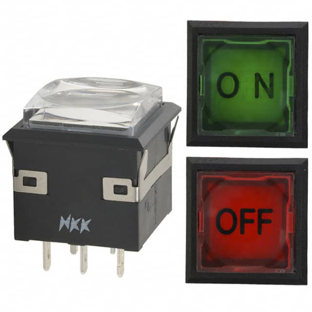 UB216KKW016CF-4J01 SWITCH PUSHBUTTON SPDT 5A 125V
