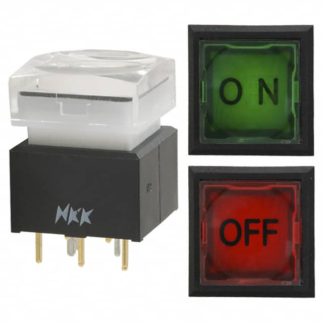 UB226SKG036CF-4J01 SWITCH PUSH DPDT 0.4VA 28V
