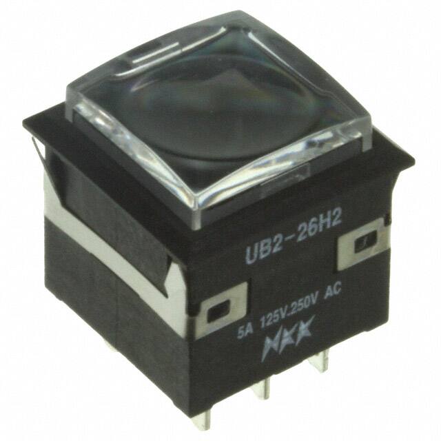 UB226KKW016CF-4J02 SWITCH PUSHBUTTON DPDT 5A 125V