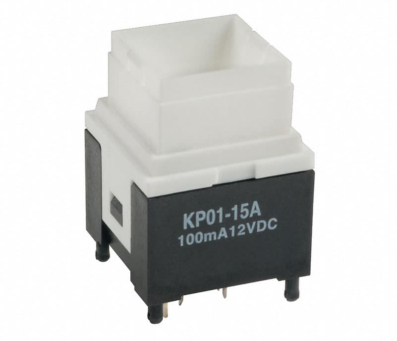 KP0115ACBKG03CF-2FJB SWITCH PUSH SPST-NO 0.1A 12V