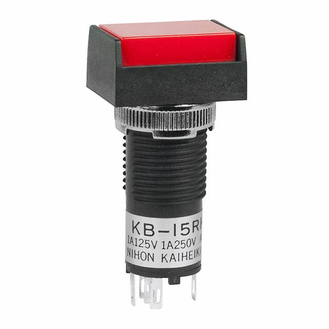 KB15RKW01B-CC SWITCH PUSHBUTTON SPDT 1A 125V