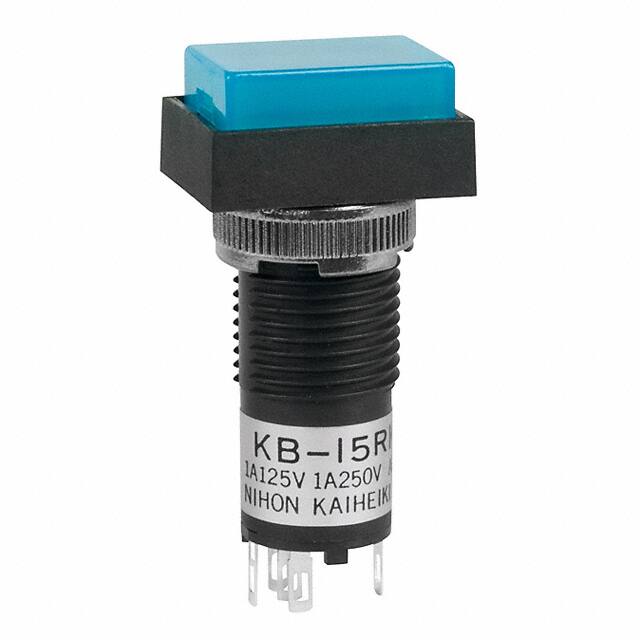 KB15RKW01-GG SWITCH PUSHBUTTON SPDT 1A 125V