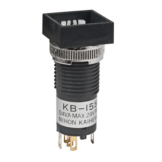 KB15SKG01 SWITCH PUSH SPDT 0.4VA 28V