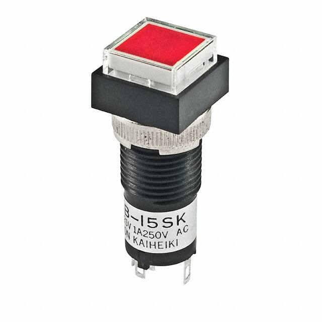 KB15SKW01-5C12-JC SWITCH PUSHBUTTON SPDT 1A 125V