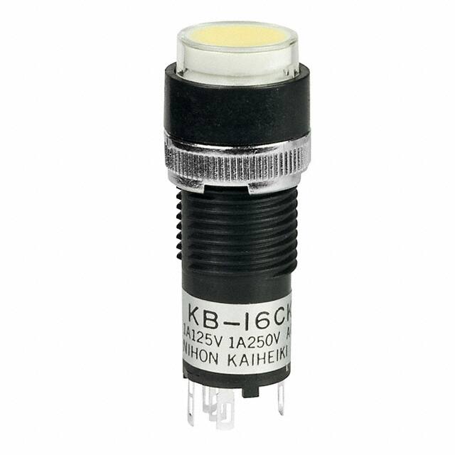 KB16CKW01-01-JE SWITCH PUSHBUTTON SPDT 1A 125V