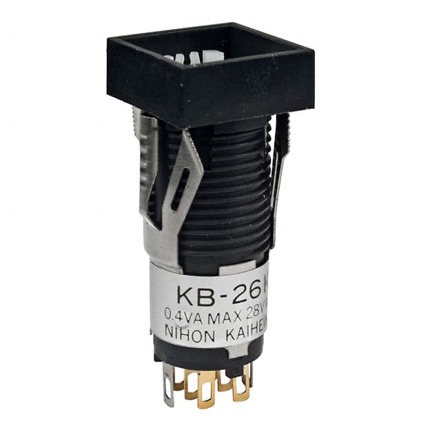 KB26KKG01-5C05-JC SWITCH PUSH DPDT 0.4VA 28V