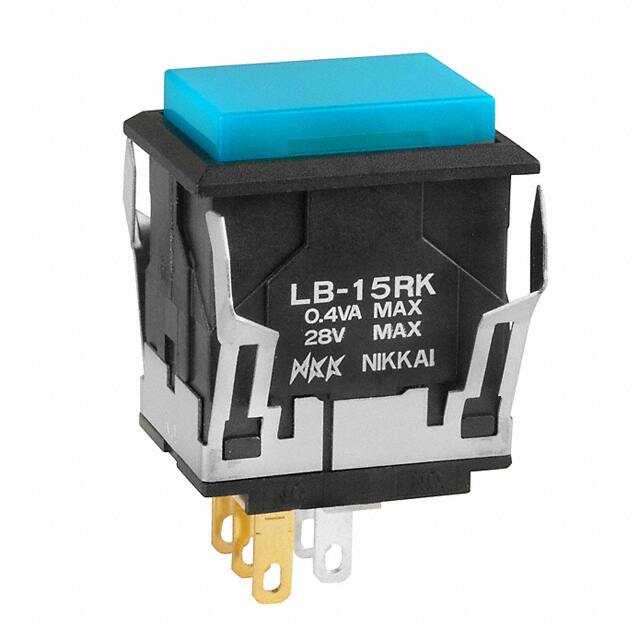 LB15RKG01-28-GJ SWITCH PUSH SPDT 0.4VA 28V