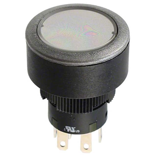 YB225CWCSW01-6F-JS SWITCH PUSHBUTTON DPDT 3A 125V